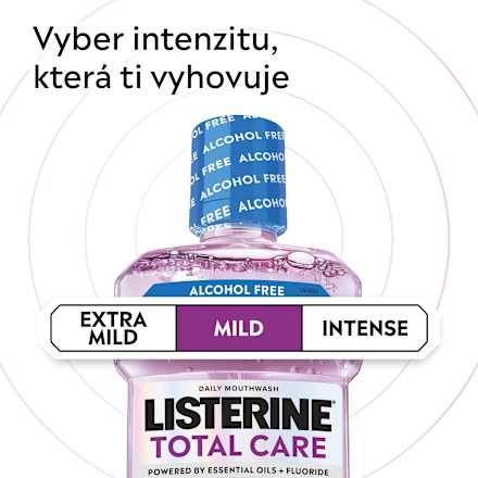ústní voda Total Care Mild Mint Listerine