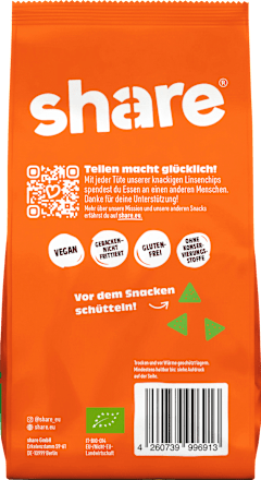 Knabbergebäck Linsenchips Sour Cream share