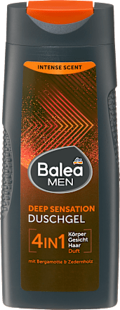 4in1 tusfürdő Deep Sensation Balea MEN