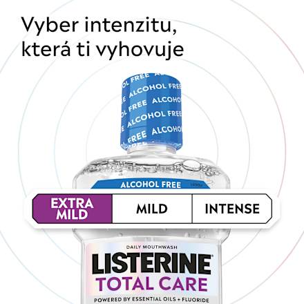 ústní voda Total Care Extra Mild Mint Listerine