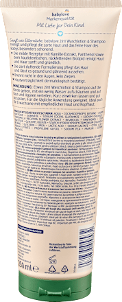 Losion za pranje i šampon 2u1 sensitive - kamilica i pantenol babylove