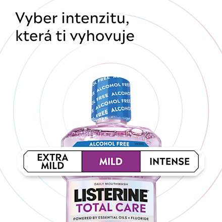 ústní voda Total Care Mild Mint Listerine