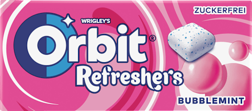 Kaugummi Refreshers Bubblemint zuckerfrei Orbit