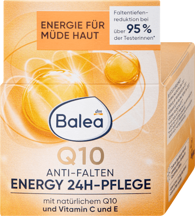Crema energizzante antirughe con Q10 Balea