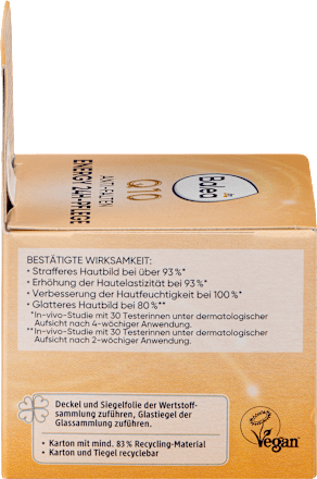 Crema energizzante antirughe con Q10 Balea
