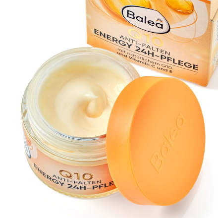 Crema energizzante antirughe con Q10 Balea