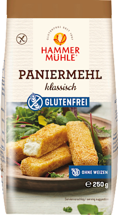 Paniermehl, klassisch glutenfrei Hammermühle