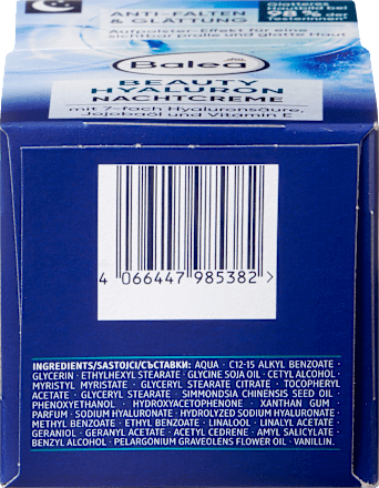 Nachtcreme Beauty Hyaluron Balea