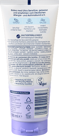 krém na ruce Ultra Sensitive Balea med