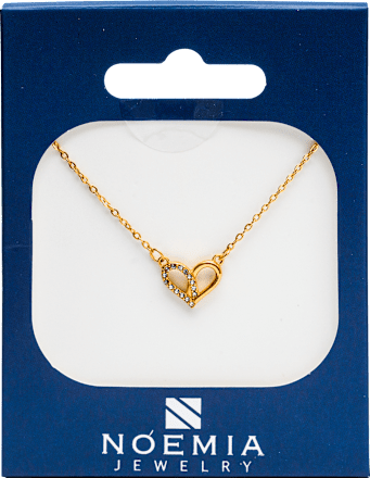 Ogrlica srce - Gold Noemia