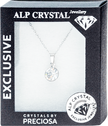 Crystals by Preciosa ogrlica - Silver ALP CRYSTAL Jewellery