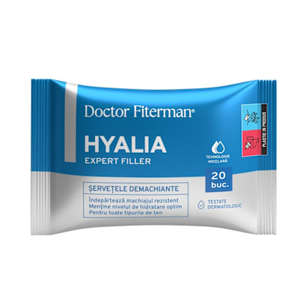 Șervețelele demachiante Hyalia Fiterman Pharma