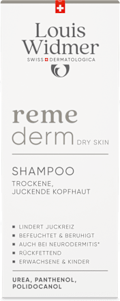 Louis Widmer remederm Shampoo f. trockene, juckende Kopfhaut Louis Widmer remederm