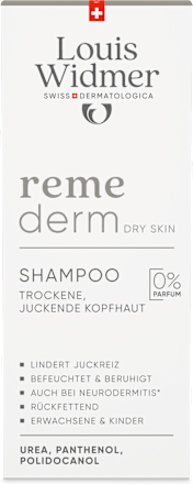 Louis Widmer remederm Shampoo parfümfrei f. trockene, juckende Kopfhaut Louis Widmer remederm