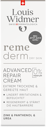 Louis Widmer remederm Advanced Repair Creme NP Louis Widmer remederm