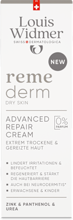 Louis Widmer remederm Advanced Repair Creme NP Louis Widmer remederm
