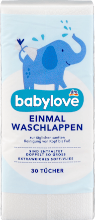 Krpice za umivanje, za enkratno uporabo babylove