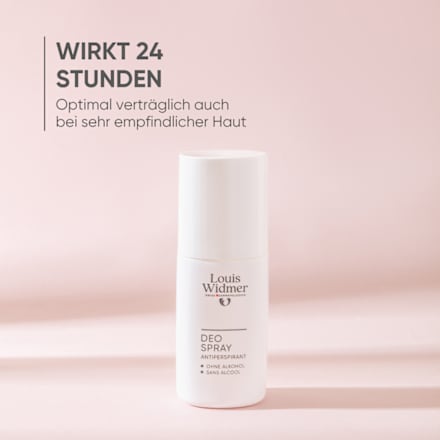 Louis Widmer Deo Spray Antiperspirant parfümfrei Louis Widmer