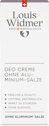 Louis Widmer Deo Creme ohne Aluminium-Salze Louis Widmer