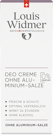 Louis Widmer Deo Creme ohne Aluminium-Salze parfümfrei Louis Widmer
