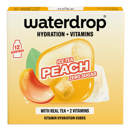 Šumivé kocky Microdrink Ice Tea Peach waterdrop