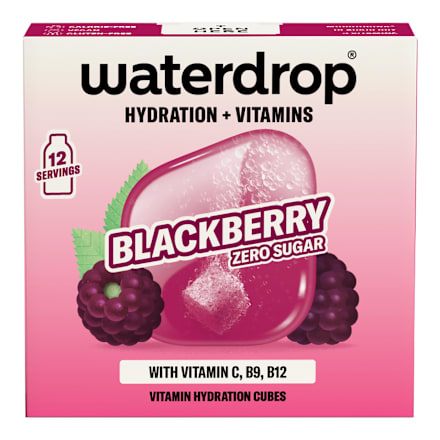 Šumivé kocky Microdrink Snow Blackberry waterdrop
