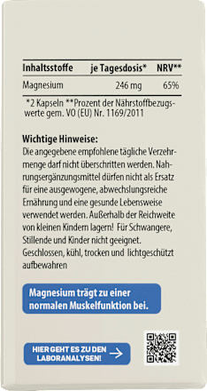 Kapseln Magnesium Komplex Lebepur