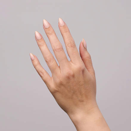 Künstliche Nägel Press Ons Medium Almond Golden Line Maniko