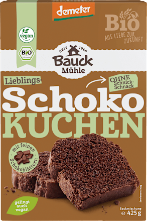 Backmischung Schokokuchen, demeter Bauck Mühle