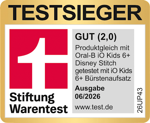 Elektrische Zahnbürste iO Kinder Spiderman mit Reiseetui, ab 6 Jahren Oral-B