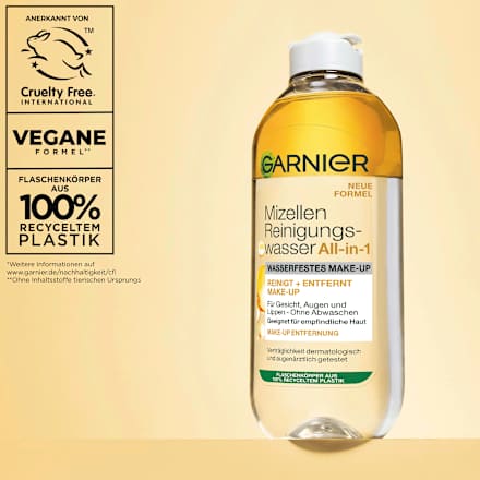 Mizellenwasser Waterproof All in 1 Garnier Skin Active