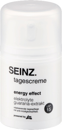 Gesichtscreme energy effect LSF 15 SEINZ.