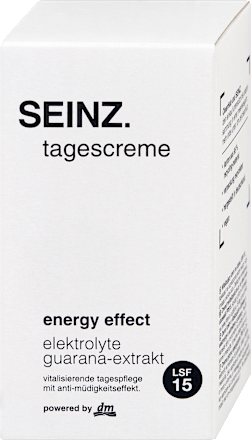 Gesichtscreme energy effect LSF 15 SEINZ.