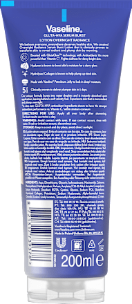 Vaseline Serum Burst Lotion Overnight Radiance Vaseline