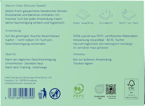 Einmalhandtücher Gesicht XL Larelle