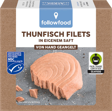 Thunfisch Filets natur followfood