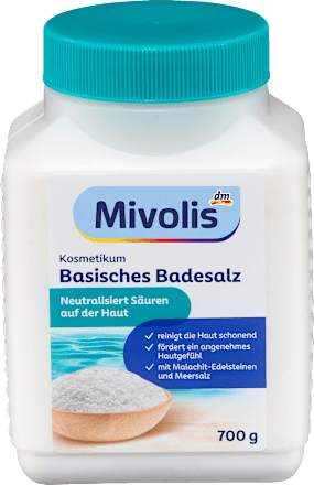 Basisches Badesalz Mivolis
