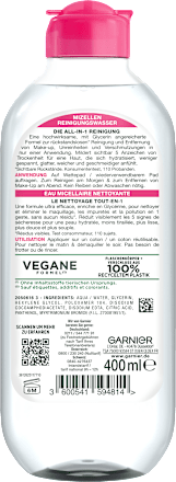 Mizellenwasser trockene Haut All in 1 Garnier Skin Active