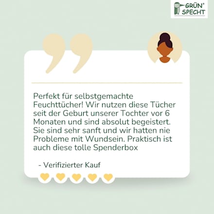 Pflege-/Windelvlies (70 Blatt) Grünspecht