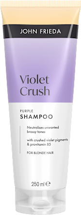 Šampon za nevtralizacijo rumenih tonov Violet Crush Purple JOHN FRIEDA