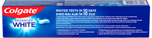 Pasta do zębów z aktywnymi mikrokryształkami czyszczącymi Advanced White Colgate