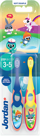 Dječja četkica za zube Step By Step, 3 – 5 god., više vrsta Jordan