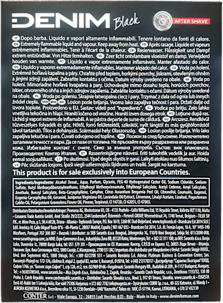 Loțiune după barbierit black Denim
