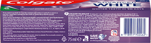 Pasta do zębów Advanced White Purple Colgate