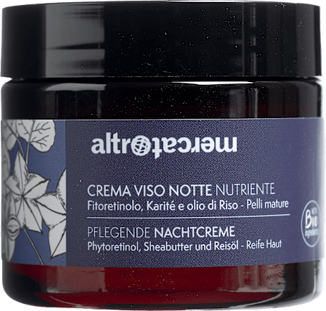 CREMA VISO NOTTE NUTRIENTE altromercato