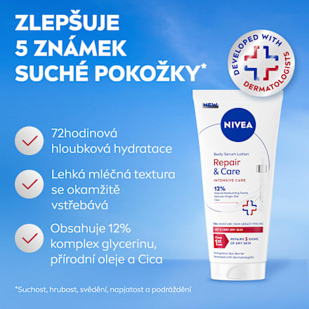 tělové sérum Repair & Care NIVEA