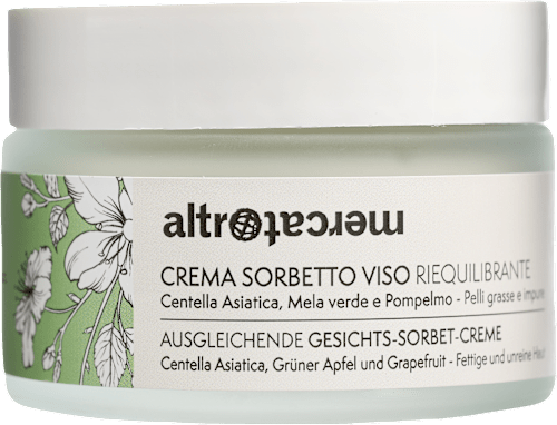 CREMA SORBETTO VISO RIEQUILIBRANTE altromercato