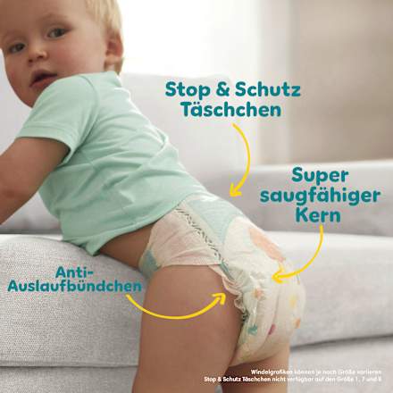 Windeln baby-dry Gr. 4 (9-14 kg) Pampers baby-dry