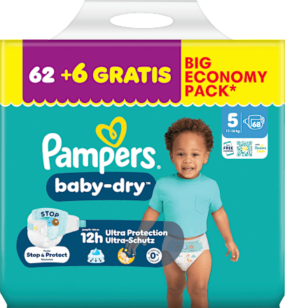 Windeln baby-dry Gr. 5 (11-16 kg) Pampers baby-dry