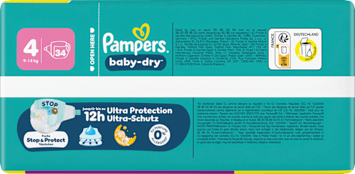 Windeln baby-dry Gr. 4 (9-14 kg) Pampers baby-dry